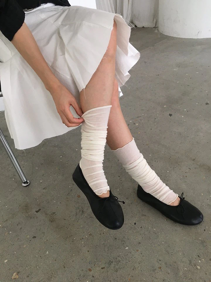 Wool Toe Open Socks by Ore for Women - view 10