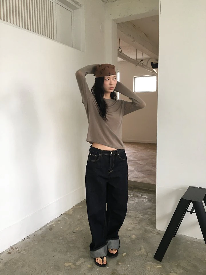 Wool Basic Tee by Ore for Women - view 2