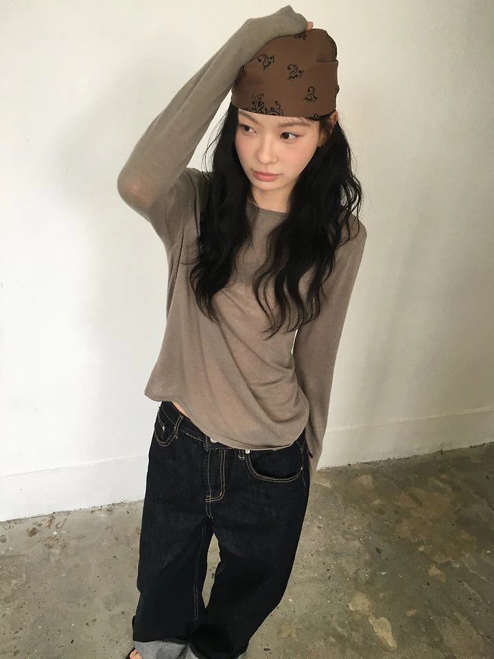 Wool Basic Tee by Ore for Women - view 4