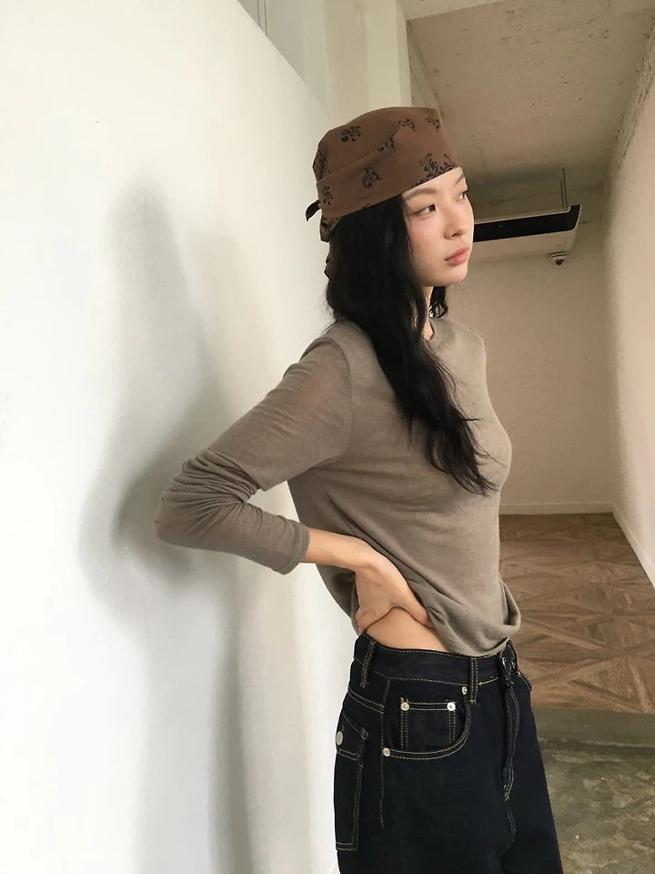 Wool Basic Tee by Ore for Women - view 6