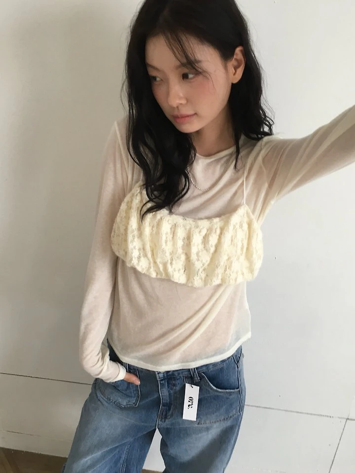 Wool Basic Tee by Ore for Women - view 8