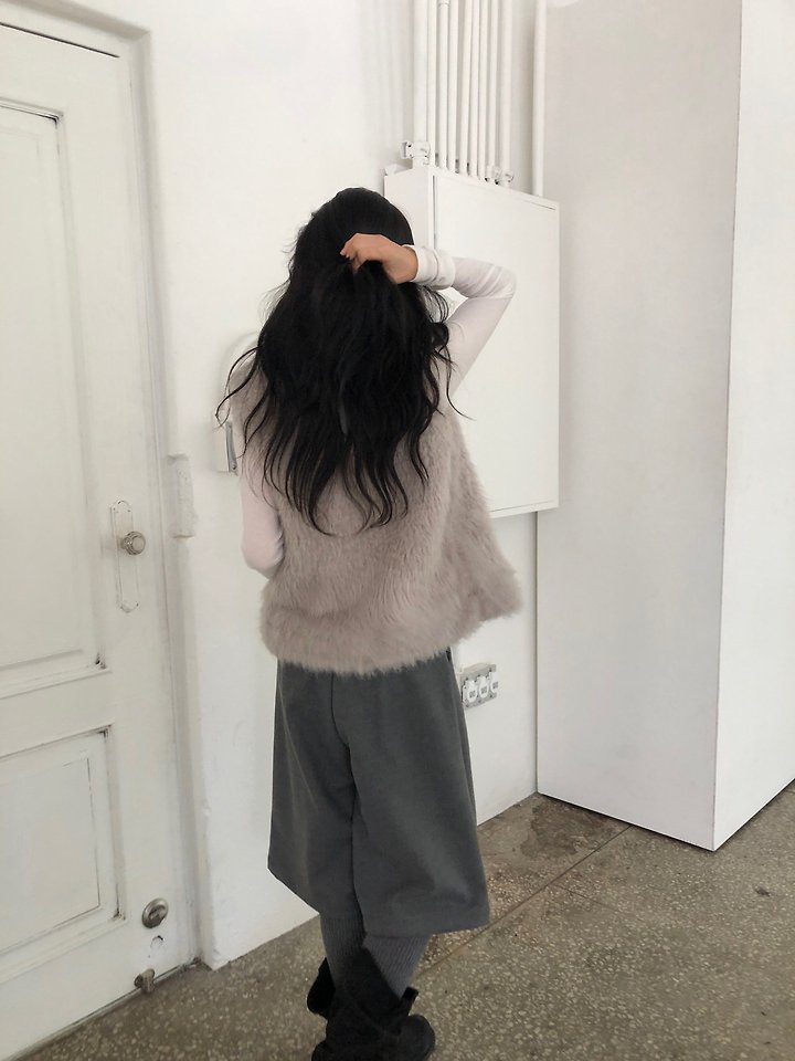 Mong Fur Vest by Ore for Women - view 10