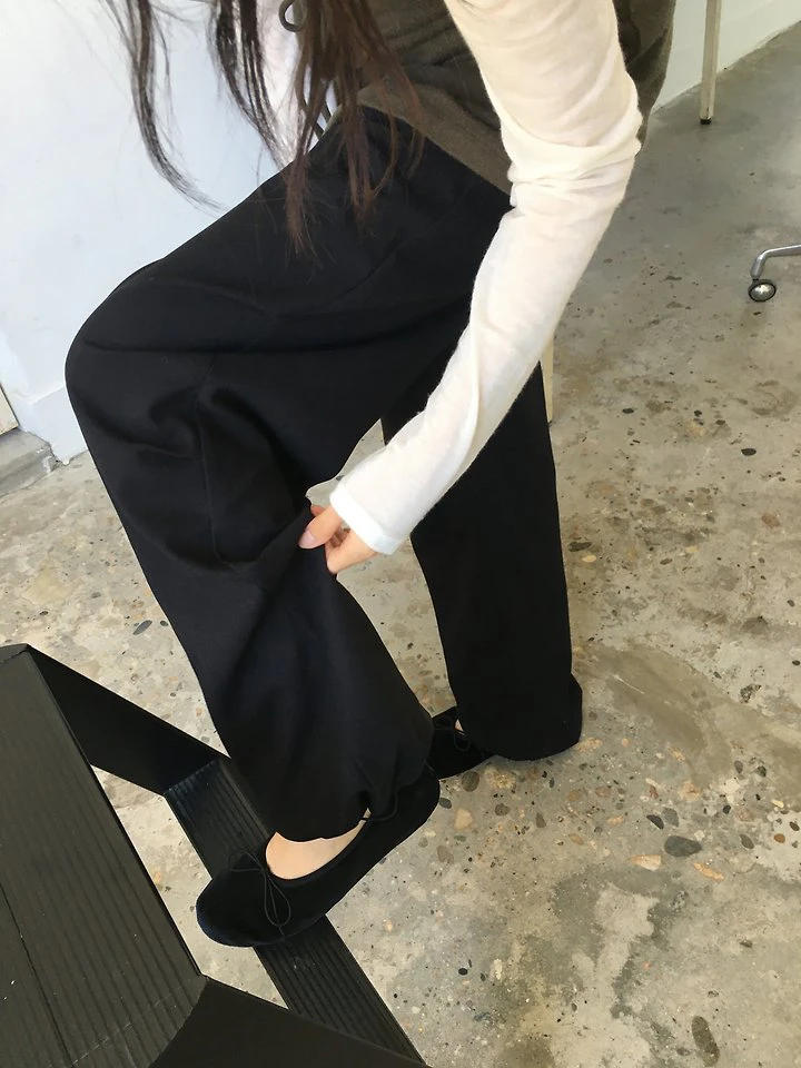 Ash Wool Jogger Pants by Ore for Women - view 5