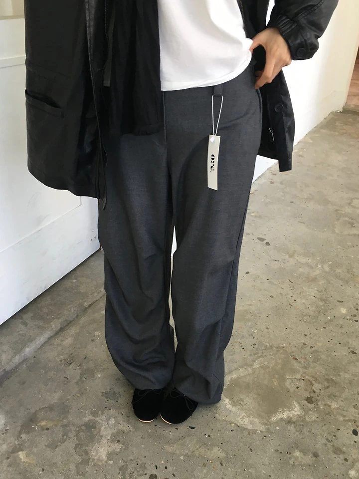 Ash Wool Jogger Pants by Ore for Women - view 7