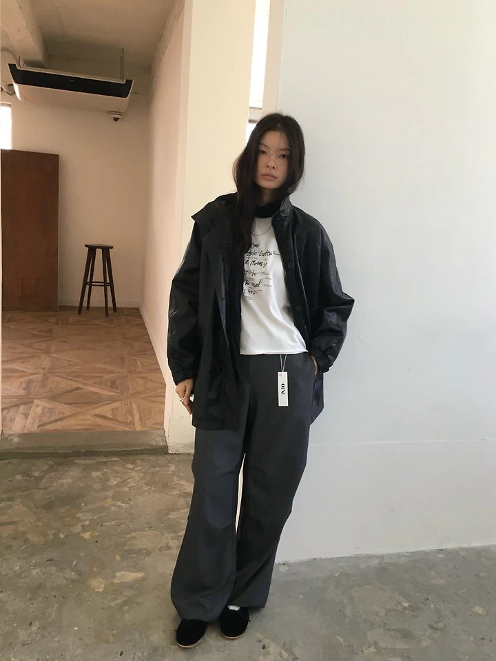 Ash Wool Jogger Pants by Ore for Women - view 9