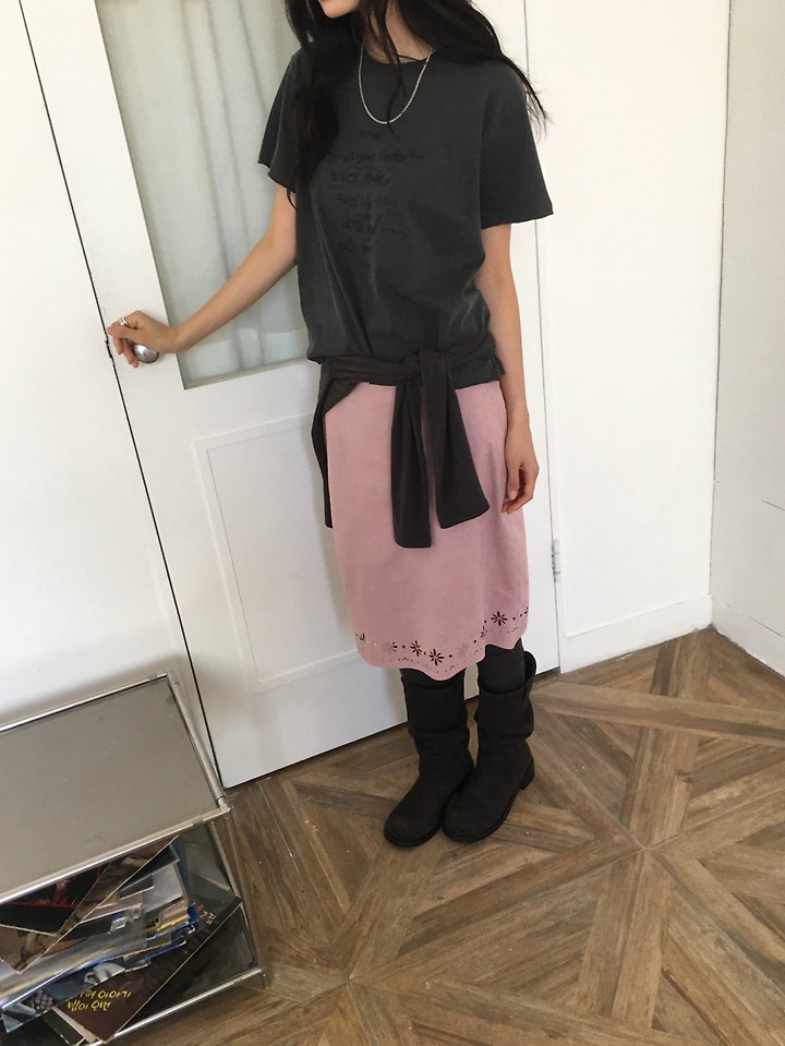 Washing Dye Tee by Ore for Women - view 11
