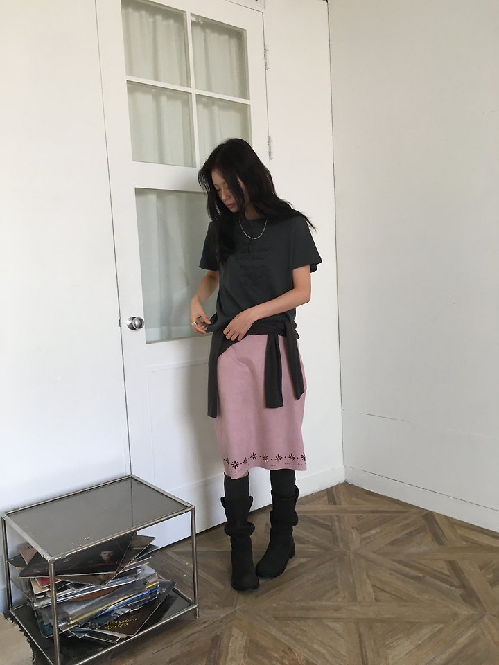 Washing Dye Tee by Ore for Women - view 9
