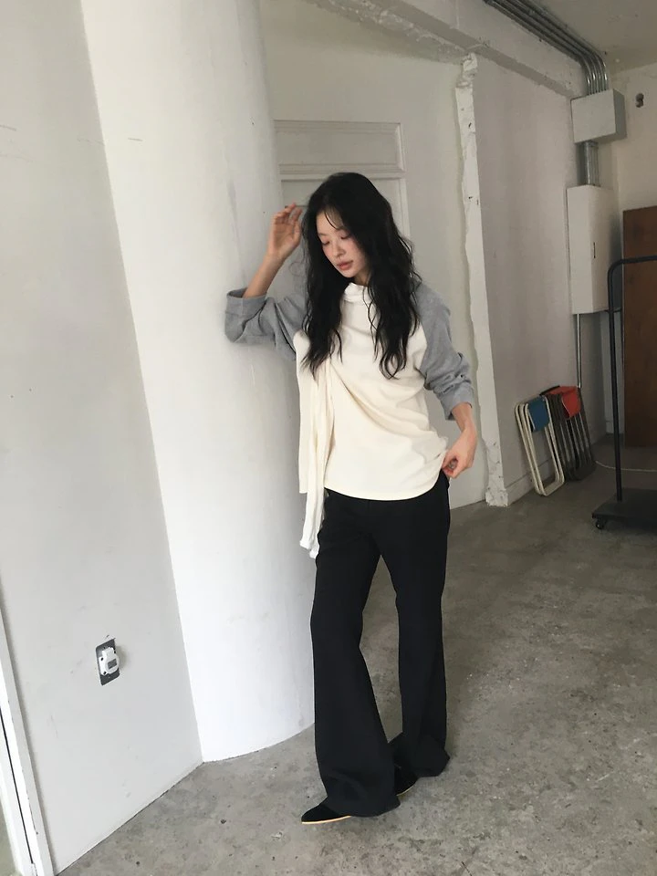 Waffle Raglan Tee by Ore for Women - view 10