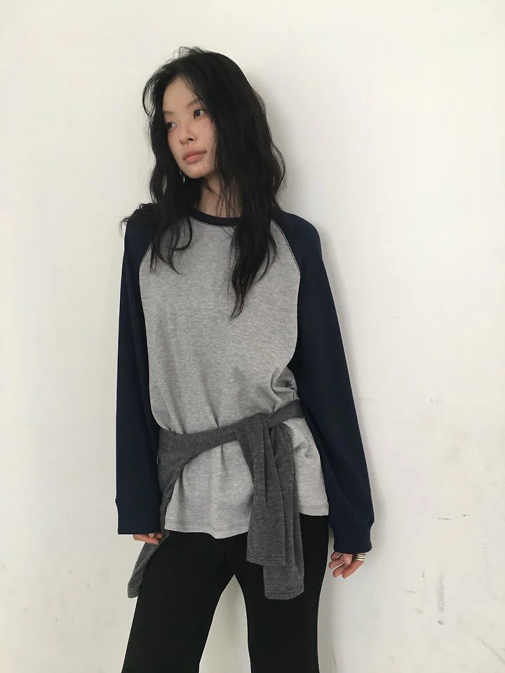 Waffle Raglan Tee by Ore for Women - view 4