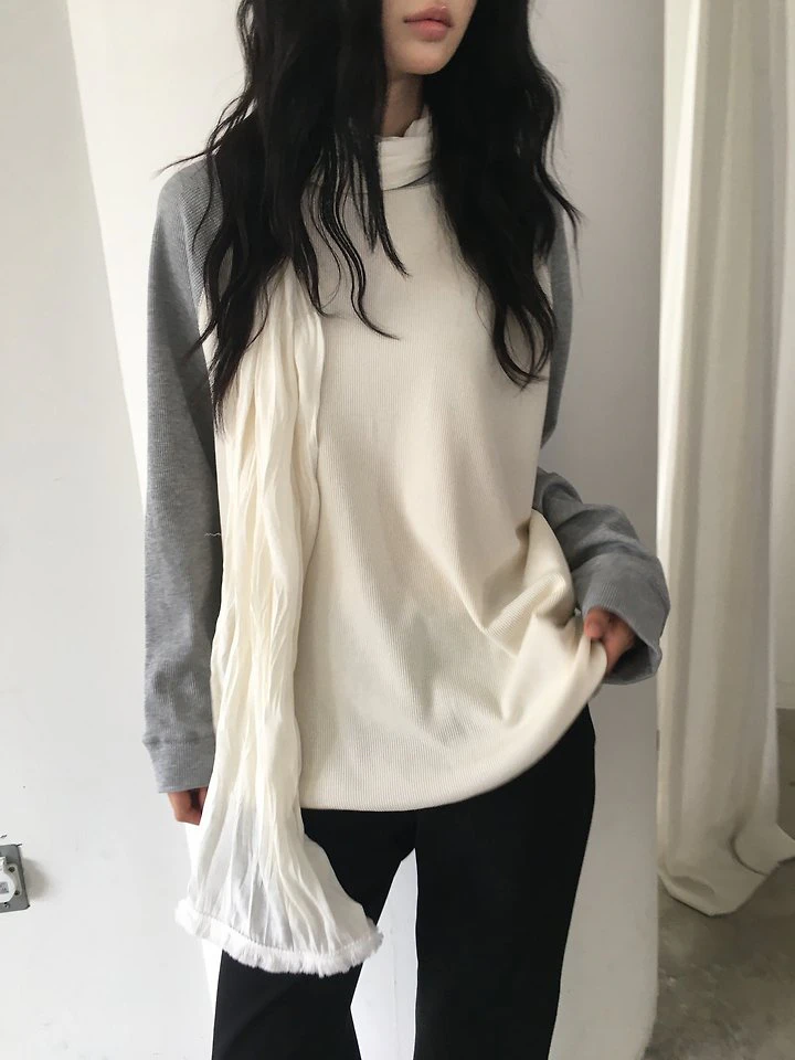 Waffle Raglan Tee by Ore for Women - view 6