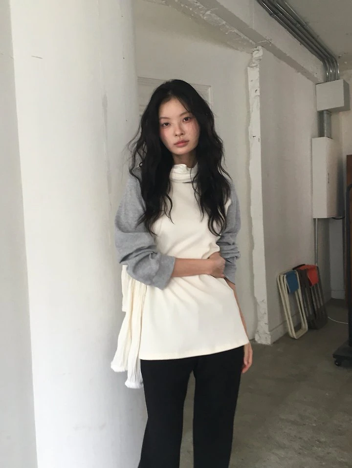 Waffle Raglan Tee by Ore for Women - view 8