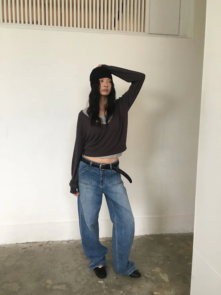 Mason Denim Pants by Ore for Women - view 4