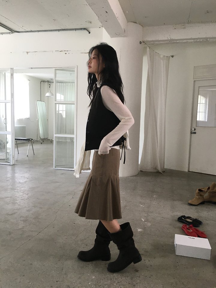Luna Suede Vest by Ore for Women - view 2