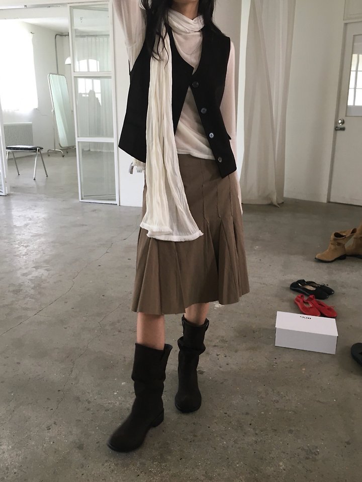 Luna Suede Vest by Ore for Women - view 4