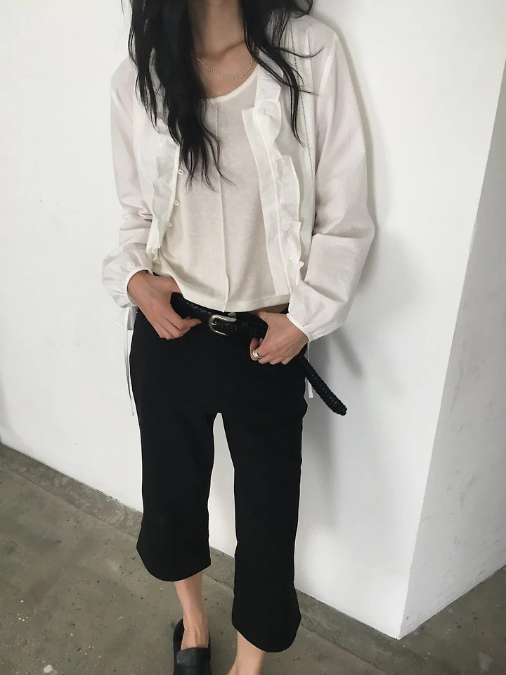 Rosé Frill Blouse by Ore for Women - view 6