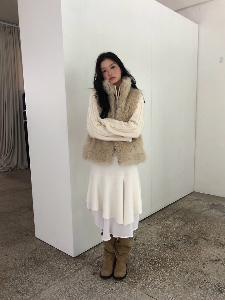 Mong Fur Vest by Ore for Women - view 5