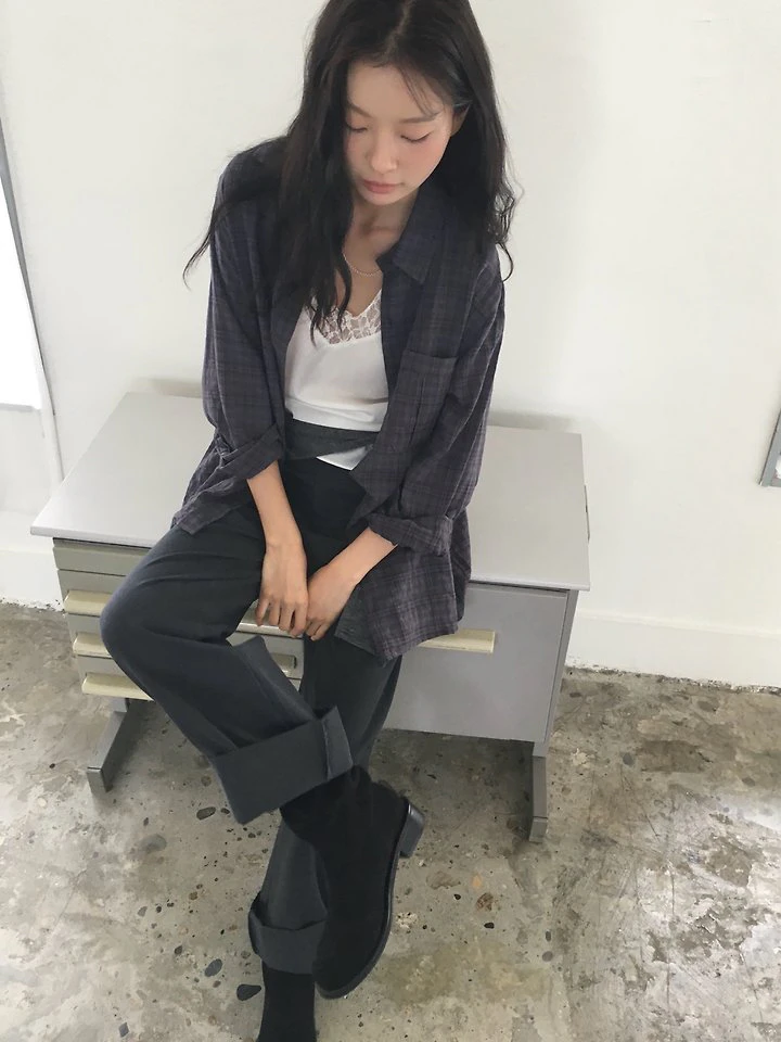 Autumn Check Shirt by Ore for Women - view 2