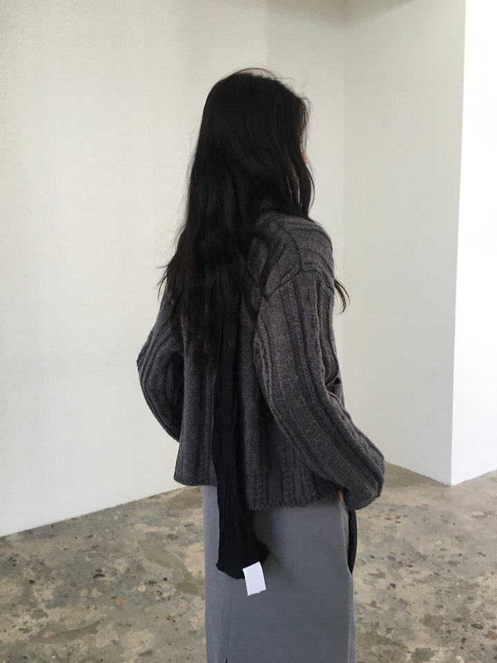 Nutty Cable Cardigan by Ore for Women - view 1