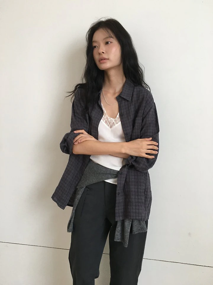 Autumn Check Shirt by Ore for Women - view 3