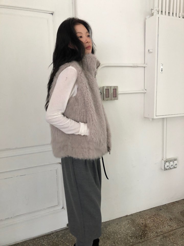 Mong Fur Vest by Ore for Women - view 7