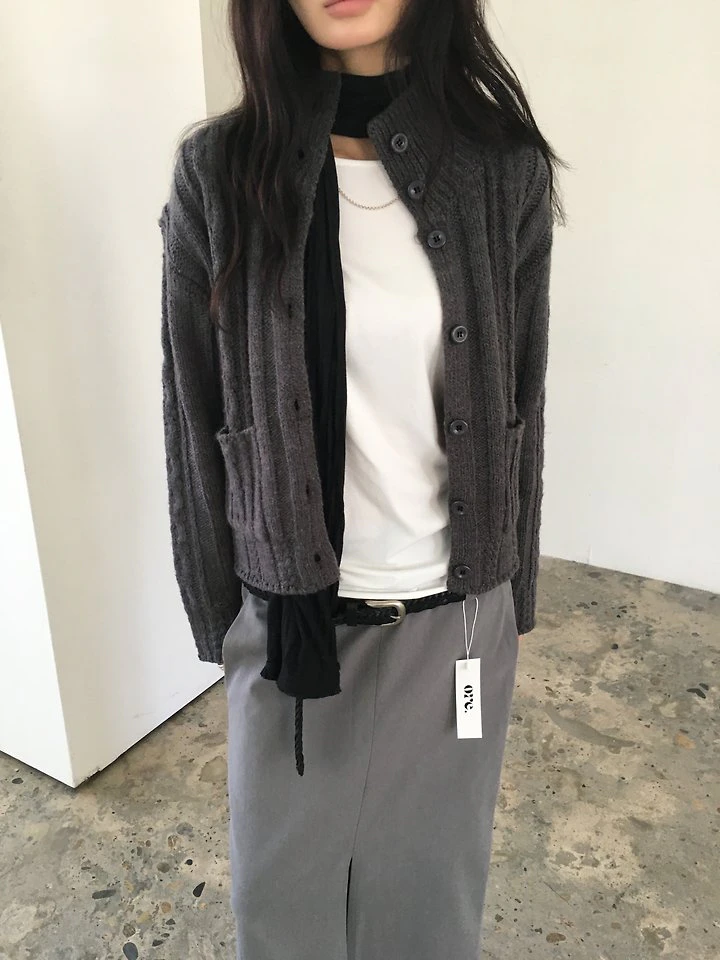 Nutty Cable Cardigan by Ore for Women - view 2