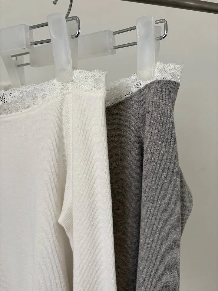 Lace Shoulder Tee by Ore for Women - view 12