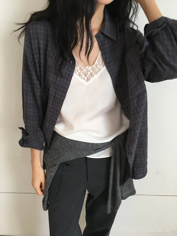 Autumn Check Shirt by Ore for Women - view 4