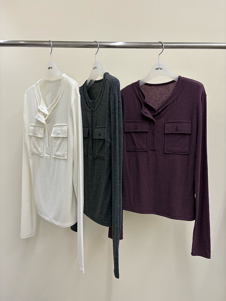 Wool Pocket Tee by Ore for Women - view 12