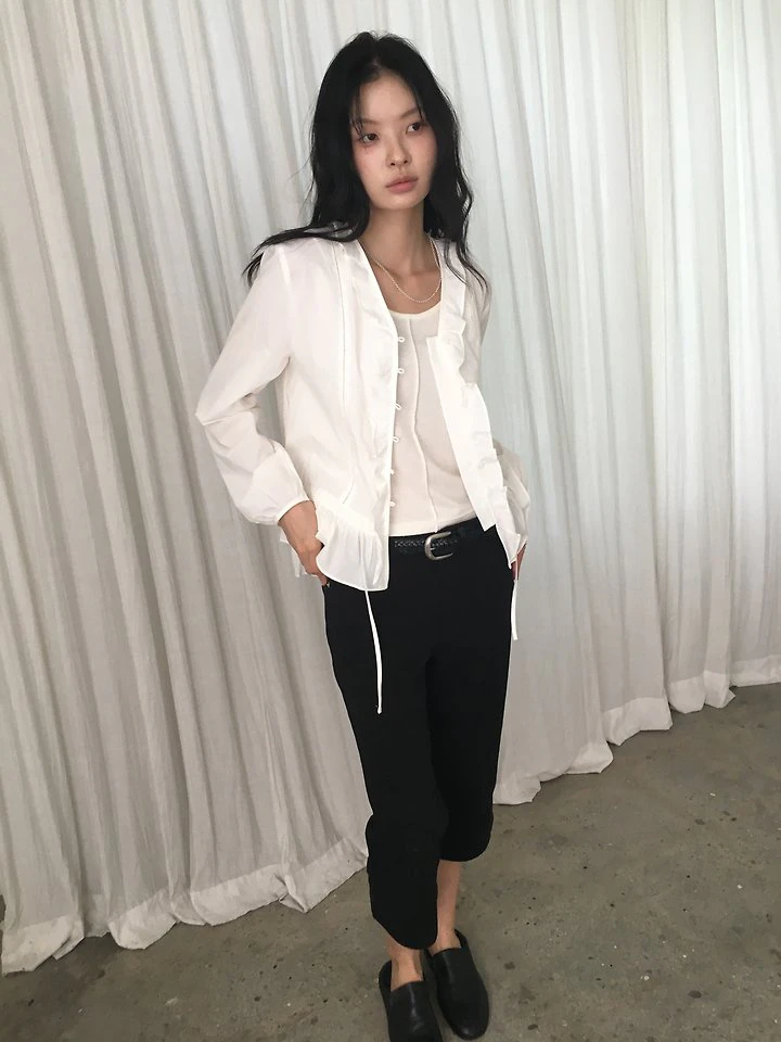 Rosé Frill Blouse by Ore for Women - view 10