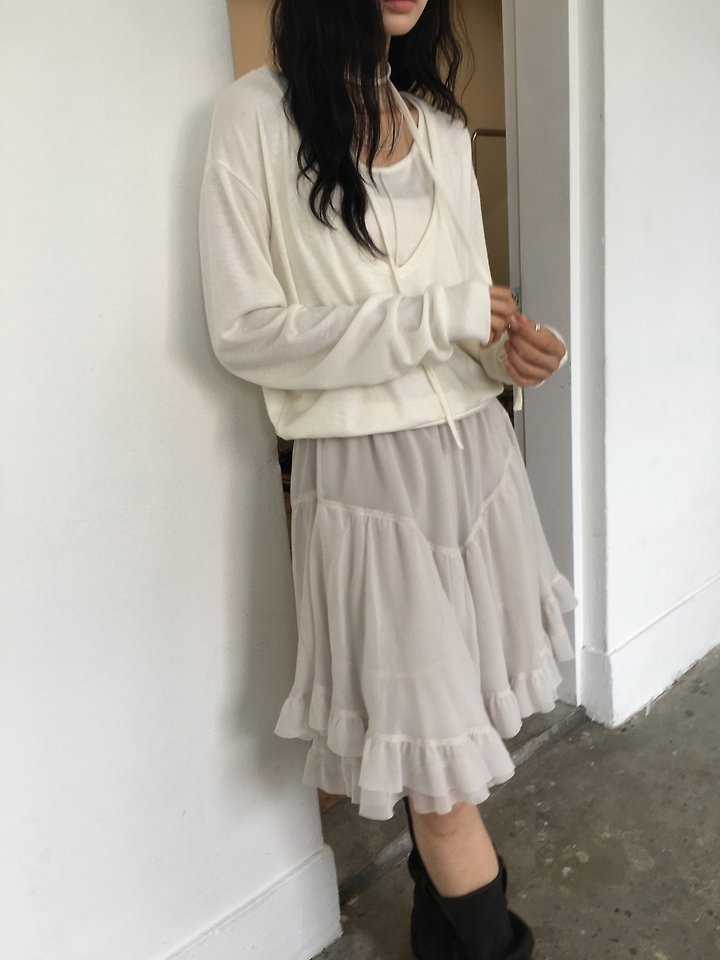 Tini Chiffon Skirt by Ore for Women - view 7