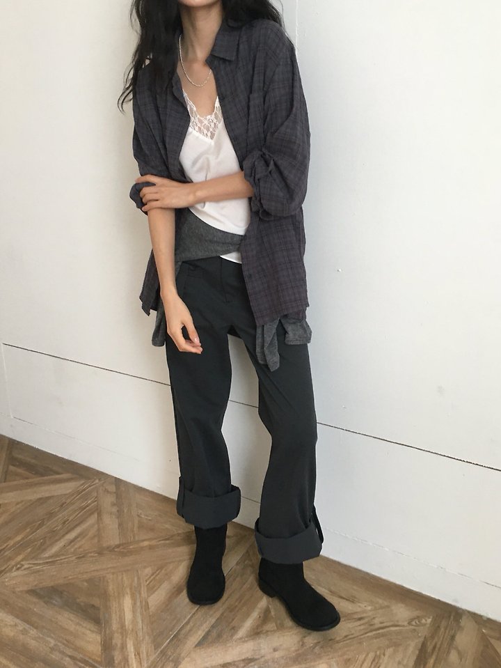 Autumn Check Shirt by Ore for Women - view 5