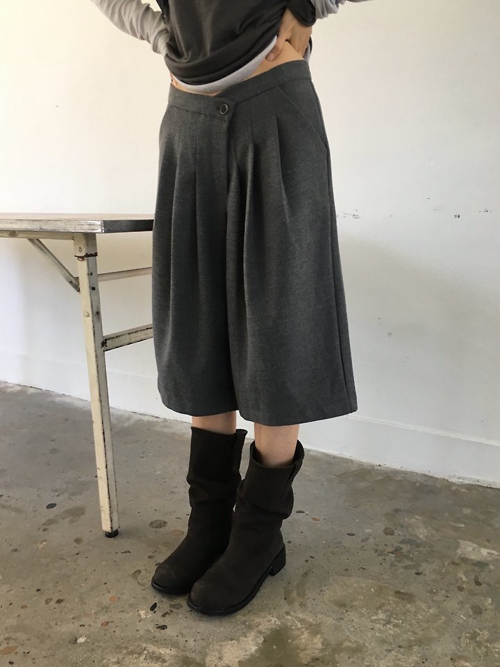 Wool Bermuda Pants by Ore for Women - view 5