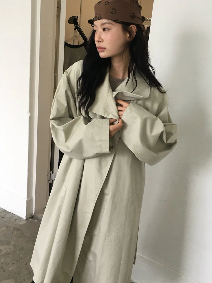 High Neck Trench Coat by Ore for Women - view 9