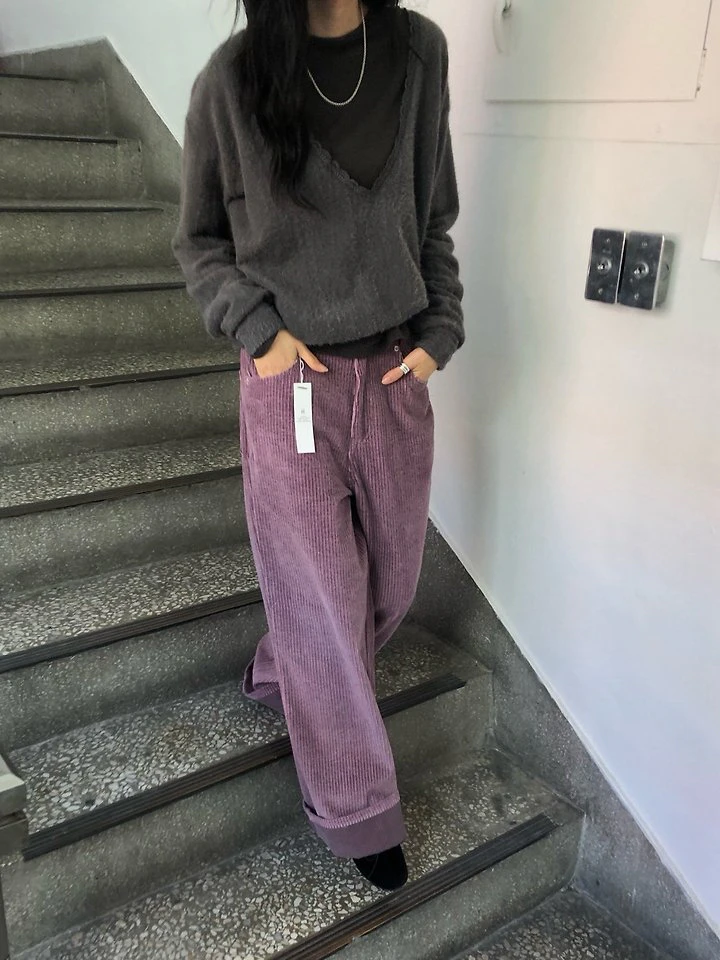 Pigment Corduroy Pants by Ore for Women - view 1