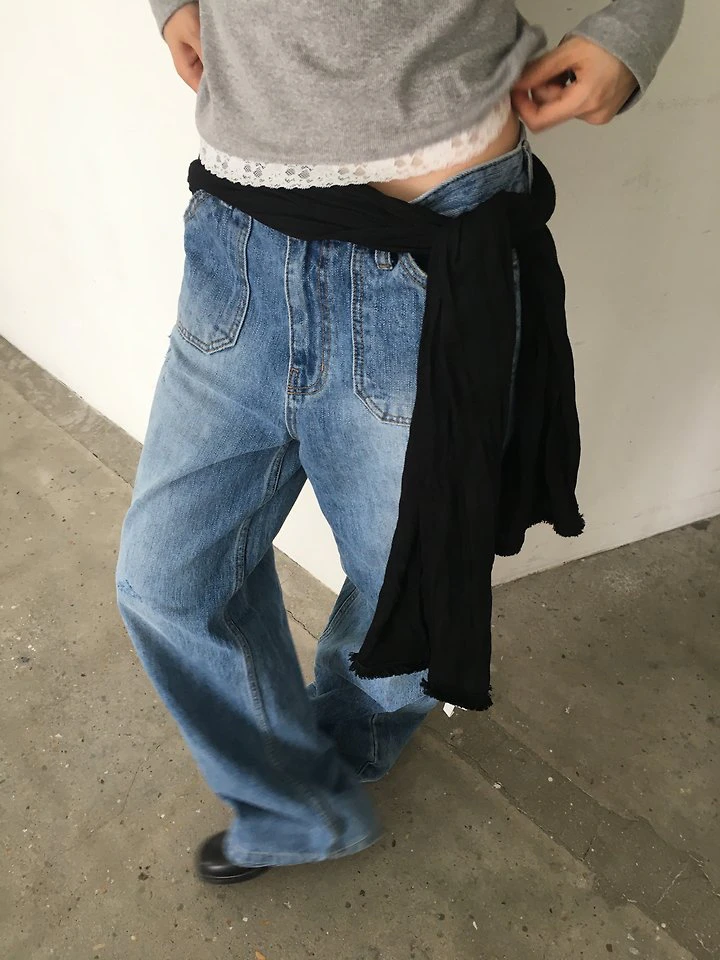 Mason Denim Pants by Ore for Women - view 8
