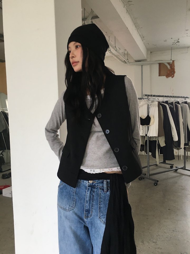 Luna Suede Vest by Ore for Women - view 6