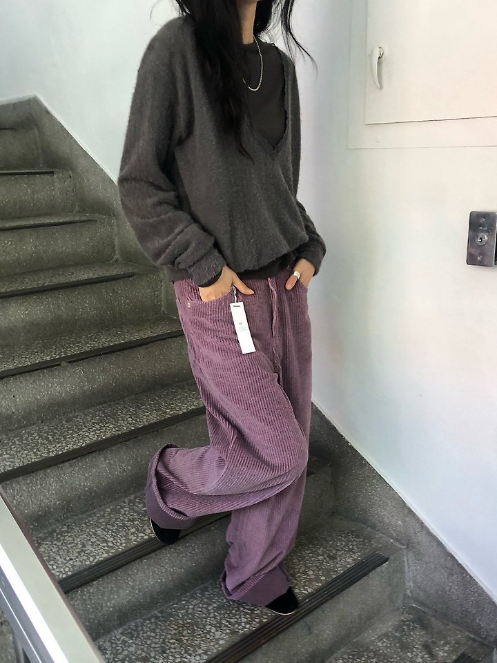 Pigment Corduroy Pants by Ore for Women - view 2