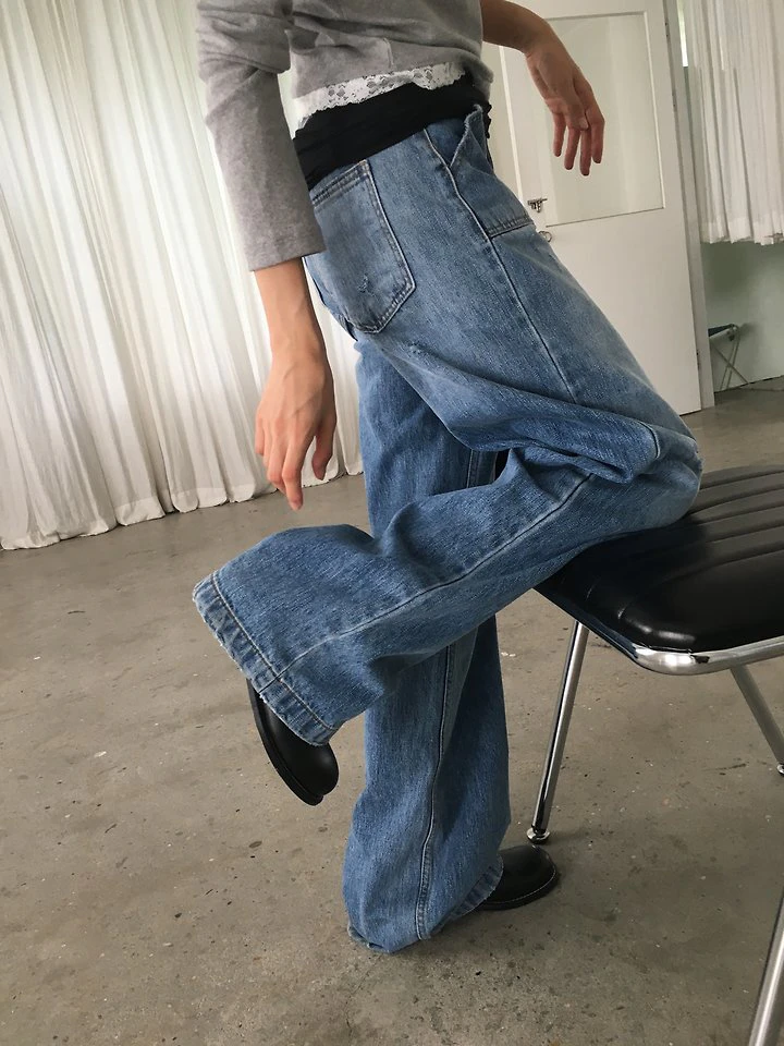 Mason Denim Pants by Ore for Women - view 9