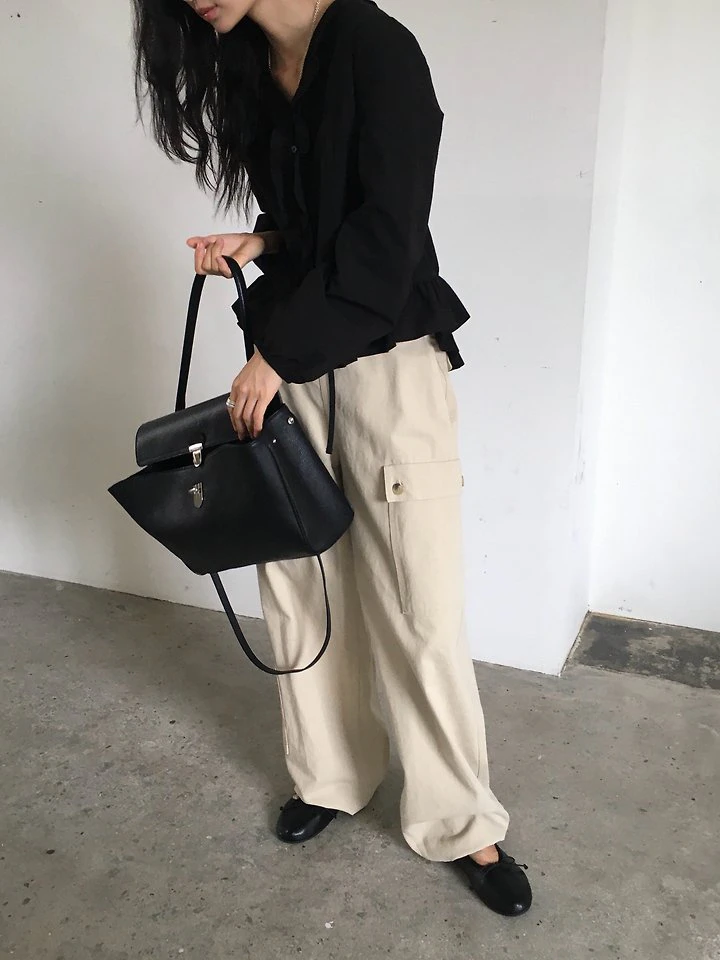 Rosé Frill Blouse by Ore for Women - view 5