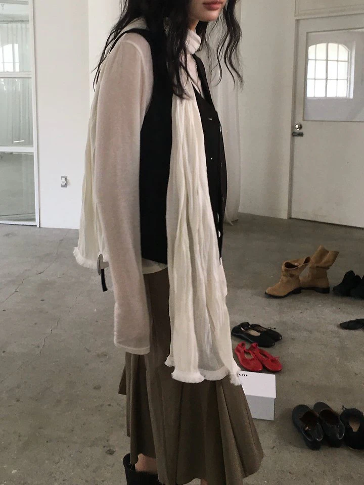 Fringe Scarf by Ore for Women - view 3