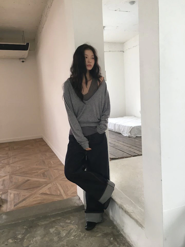 Poe Deep V Knit by Ore for Women - view 6
