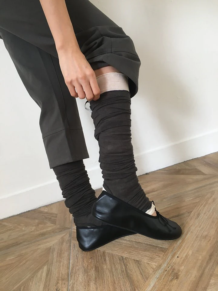 Wool Toe Open Socks by Ore for Women - view 5
