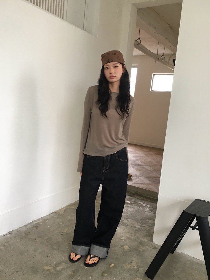 Wool Basic Tee by Ore for Women - view 3