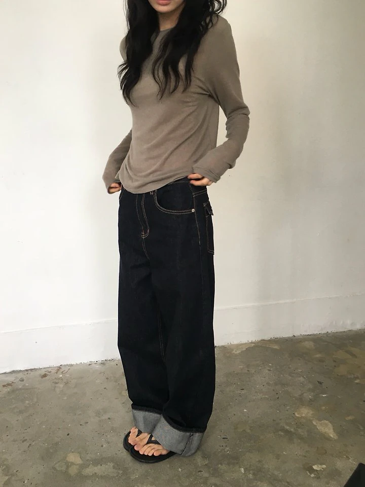 Wool Basic Tee by Ore for Women - view 5