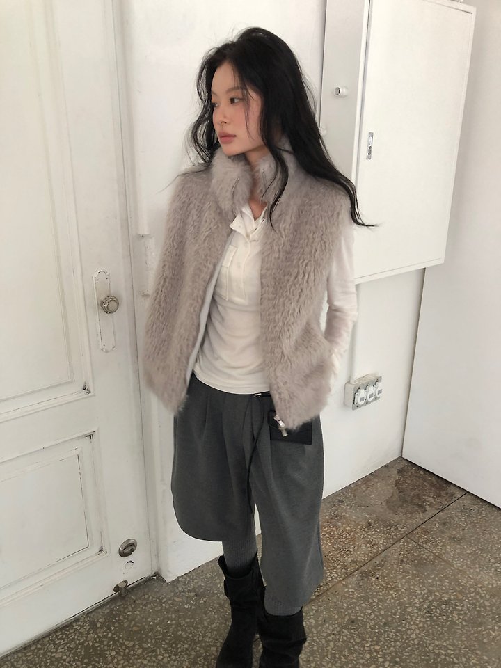 Mong Fur Vest by Ore for Women - view 11