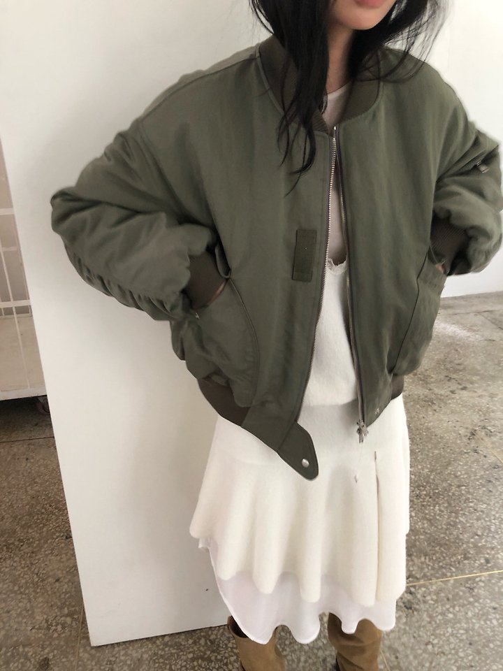 Vivi Aviation Padded Jacket by Ore for Women - view 10