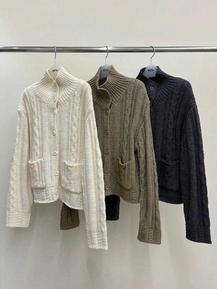 Nutty Cable Cardigan by Ore for Women - view 12