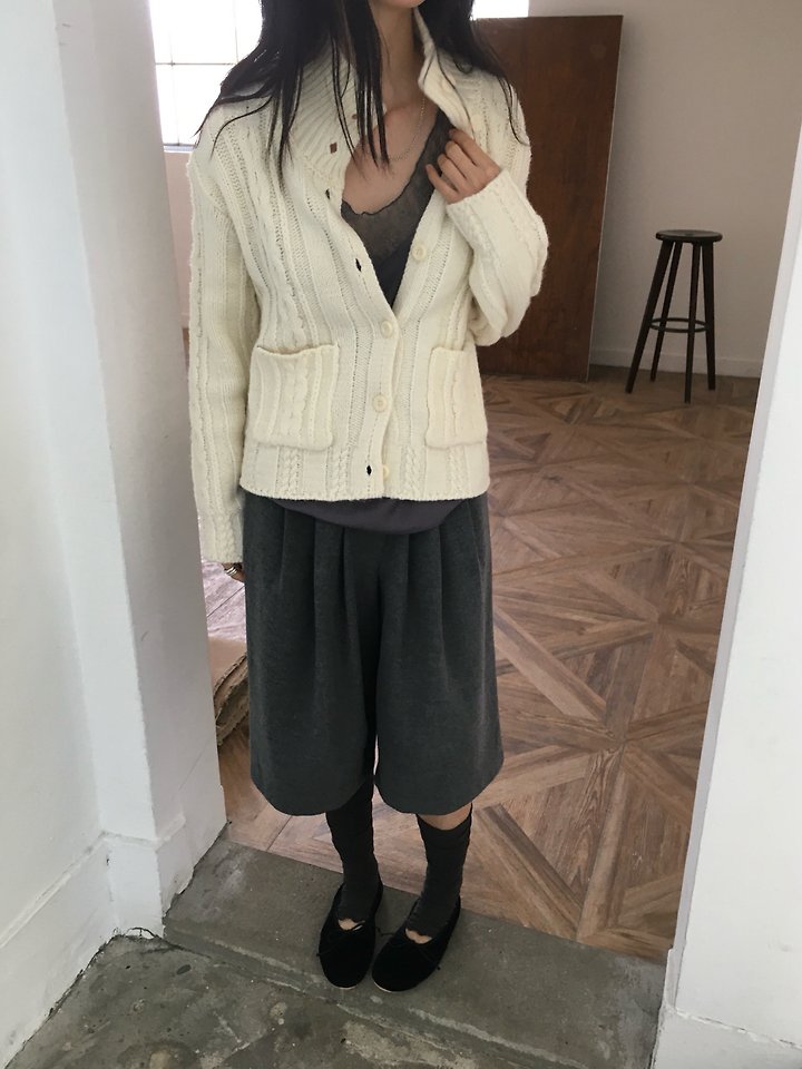 Nutty Cable Cardigan by Ore for Women - view 8