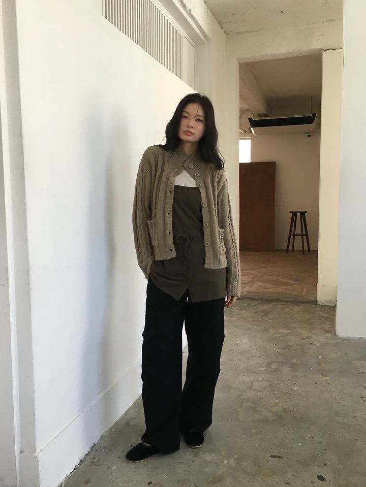 Ash Wool Jogger Pants by Ore for Women - view 4