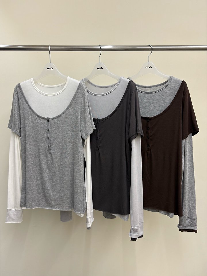 Rose Layered Tee by Ore for Women - view 12